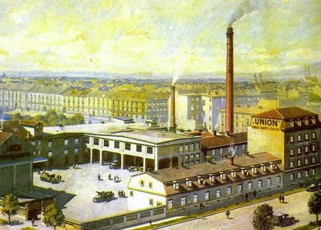 Branimirova 1930. godine. Tvornica Union, sada Josip Kraš